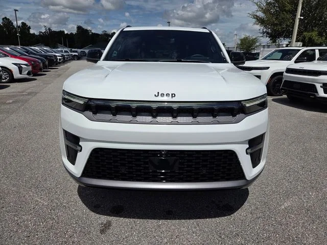 New 2026 Bright White Clear-Coat Exterior Paint Jeep Summit Obsidian image 16