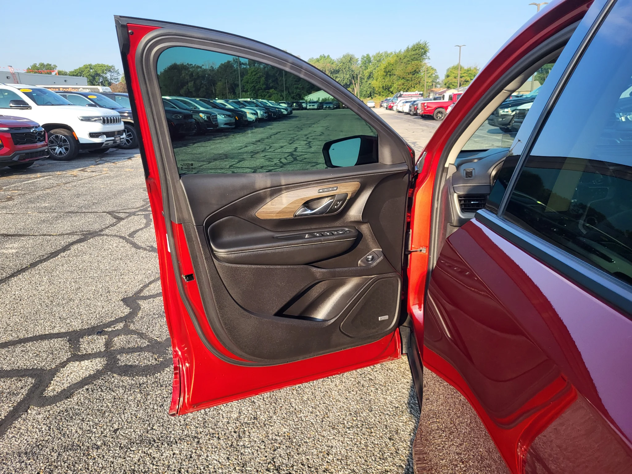 Used 2024 Volcanic Red Tintcoat GMC Denali image 18