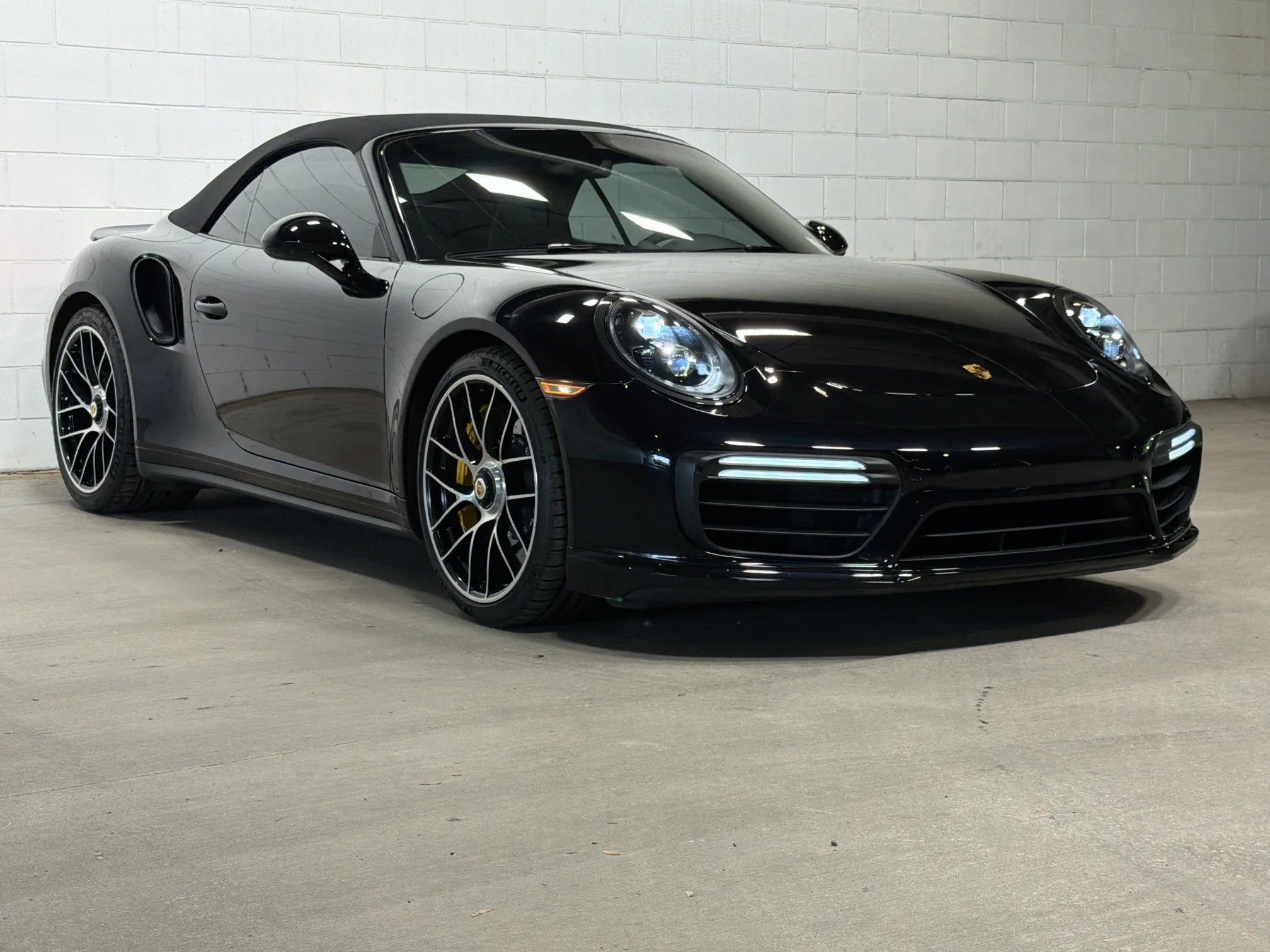 Certified Used 2019 Jet Black Metallic Porsche Turbo S image 6