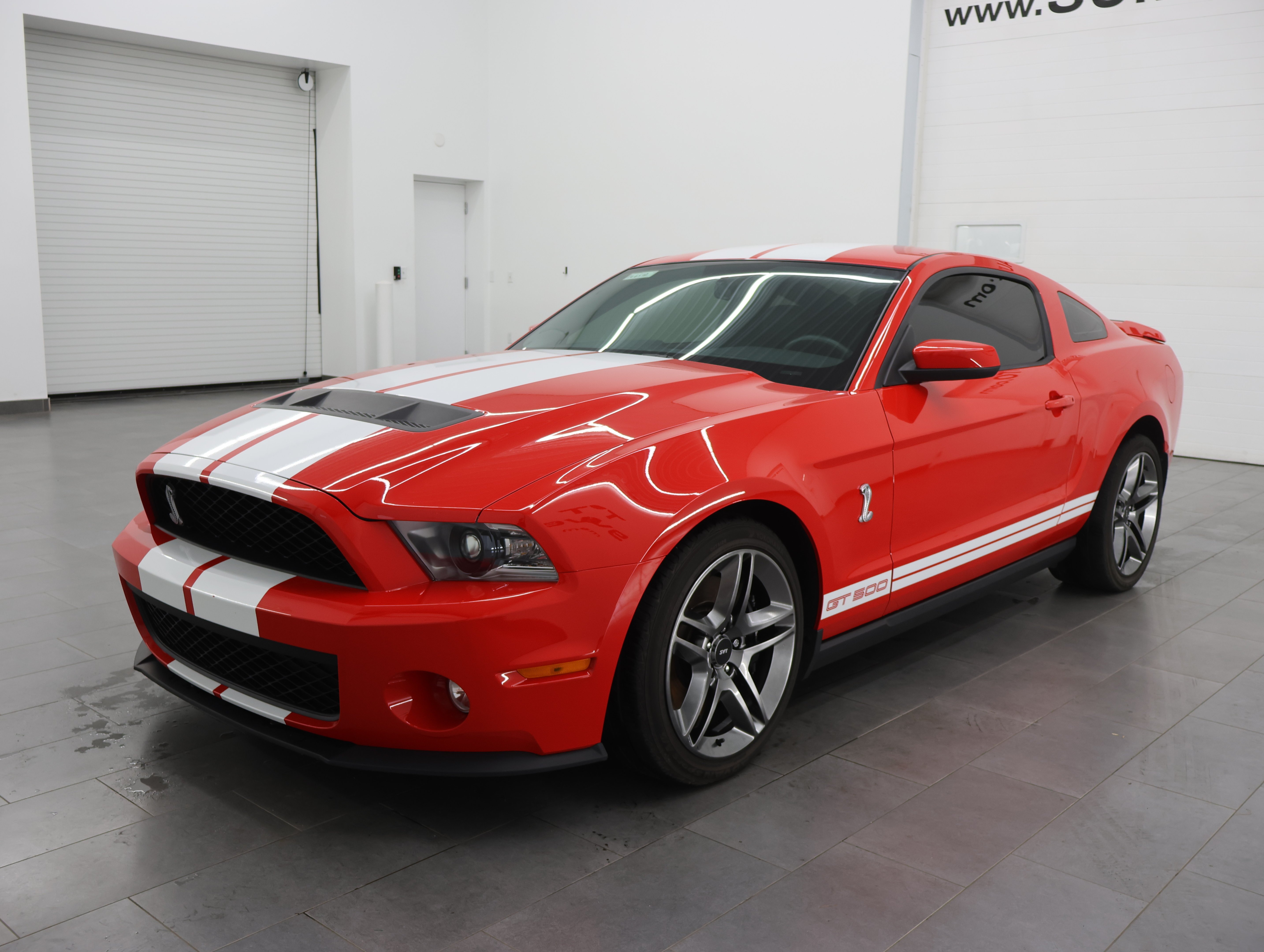 Used 2011 Race Red Ford GT500 Coupe: GT500-6 SPEED STICK-HID LIGHTS-ROUSH EXHAUST image 7
