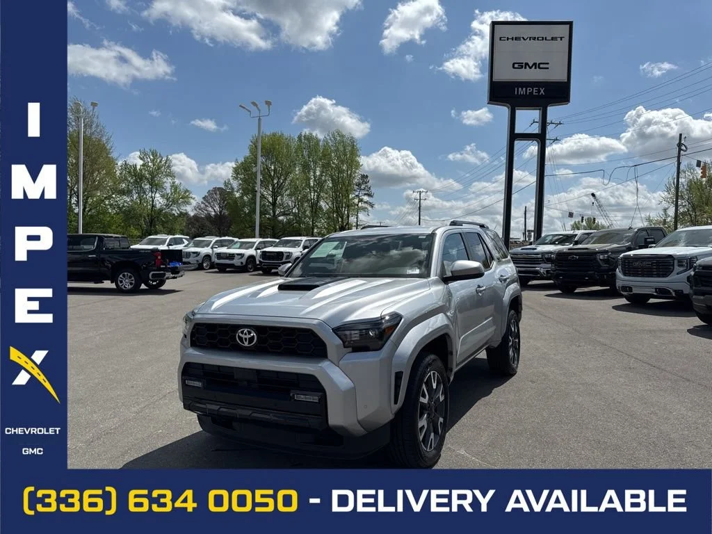 Silver 2025 Toyota 4Runner TRD Sport Premium 4WD SUV / Crossover Four-Wheel Drive