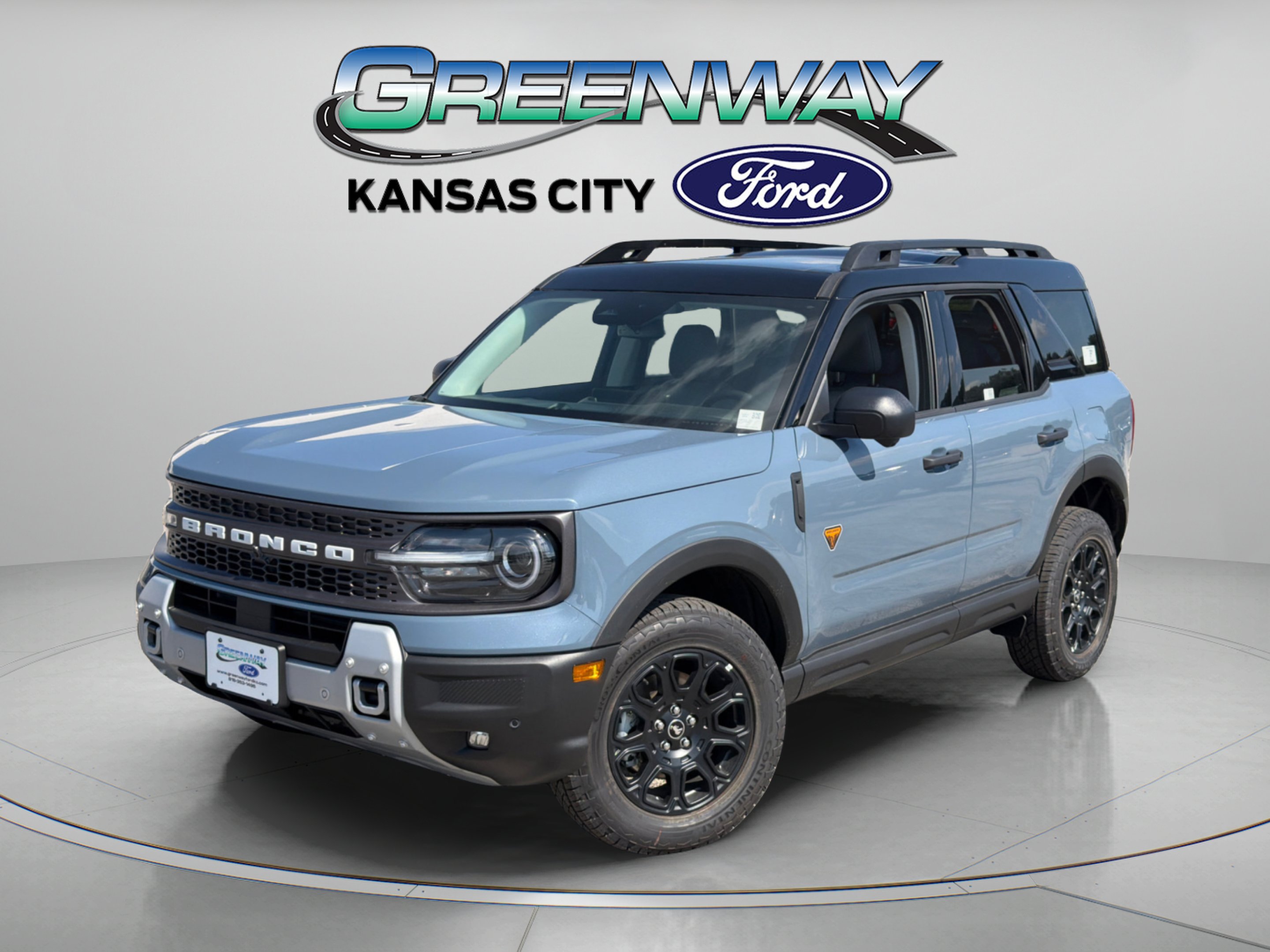 New 2026 Azure Gray Metallic Tri-Coat Ford Badlands® image 4