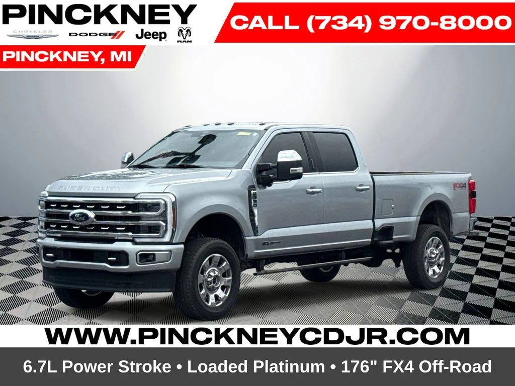 Used 2024 Silver Ford Platinum image 1