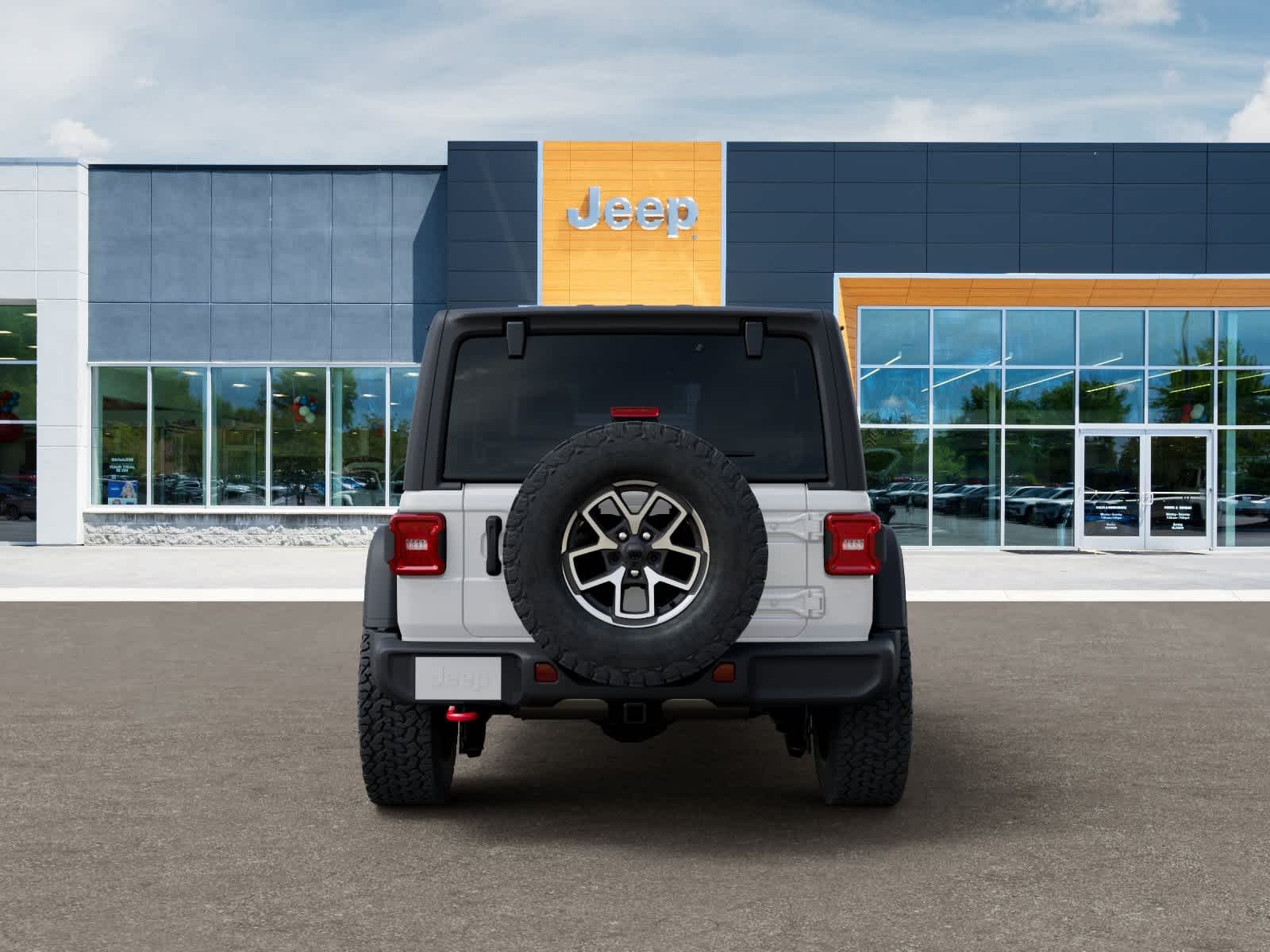 New 2026 Bright White Clearcoat Jeep Rubicon image 7