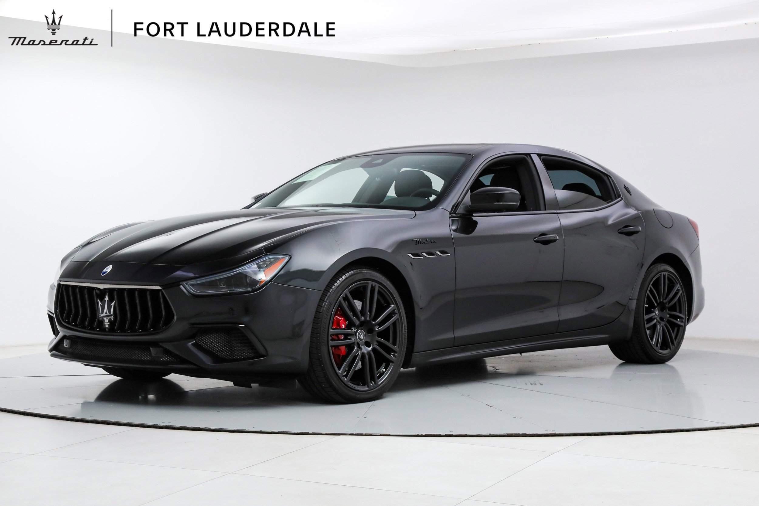 Used 2023 Black Maserati Modena image 1