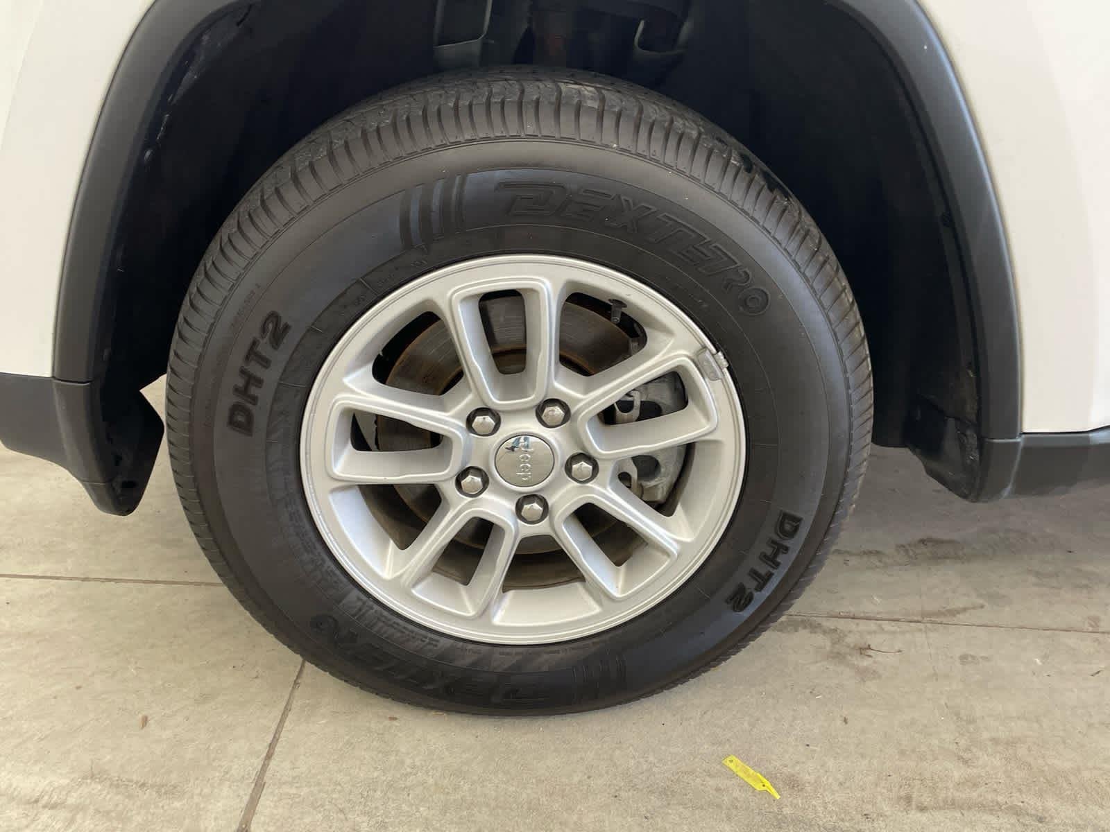 Used 2015 Bright White Clearcoat Jeep Laredo image 16