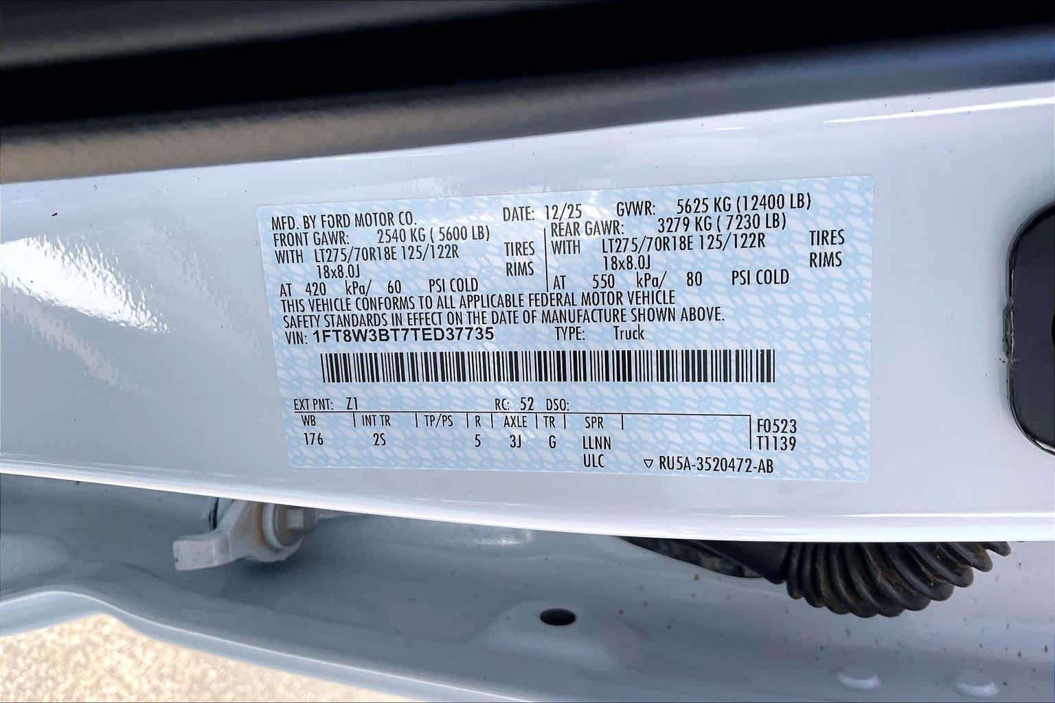 New 2026 Oxford White Ford F-350® XLT image 20