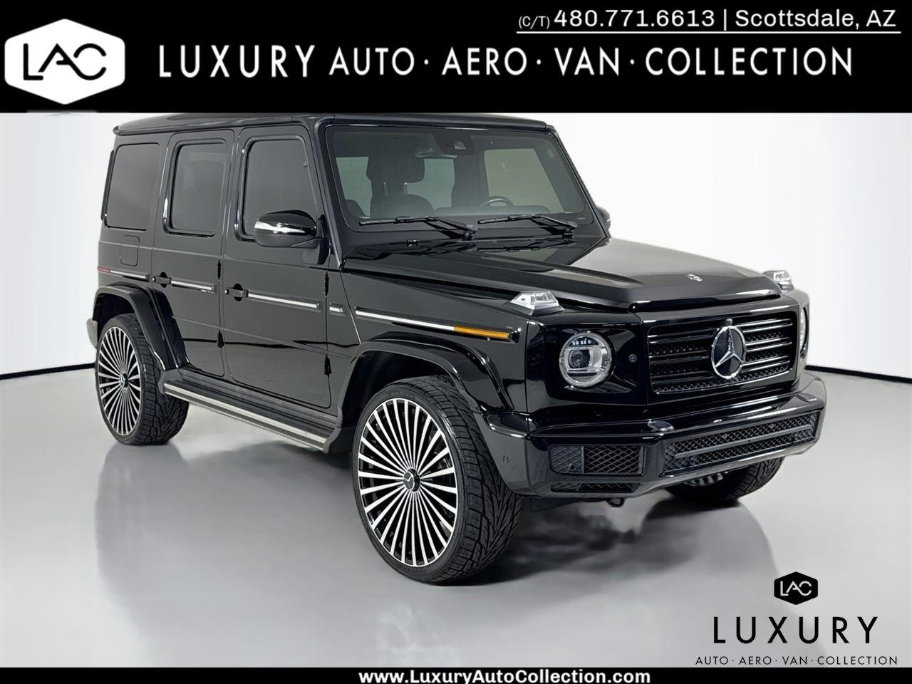 Used 2019 Black Mercedes-Benz G 550 | Custom 24