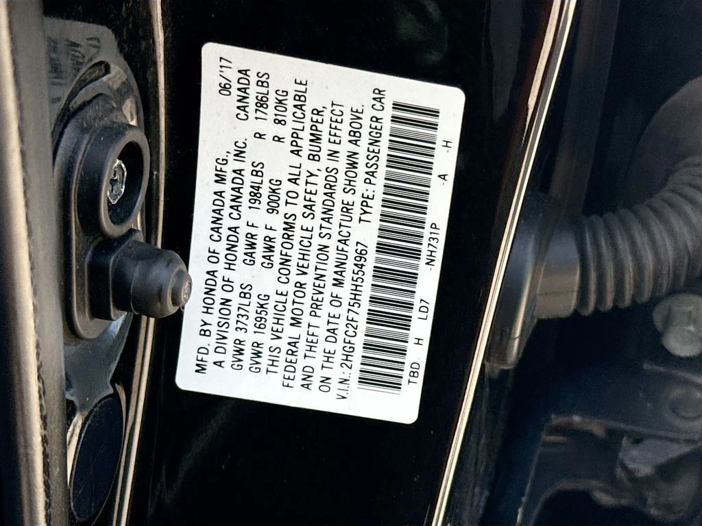 Used 2017 Black Honda EX image 31