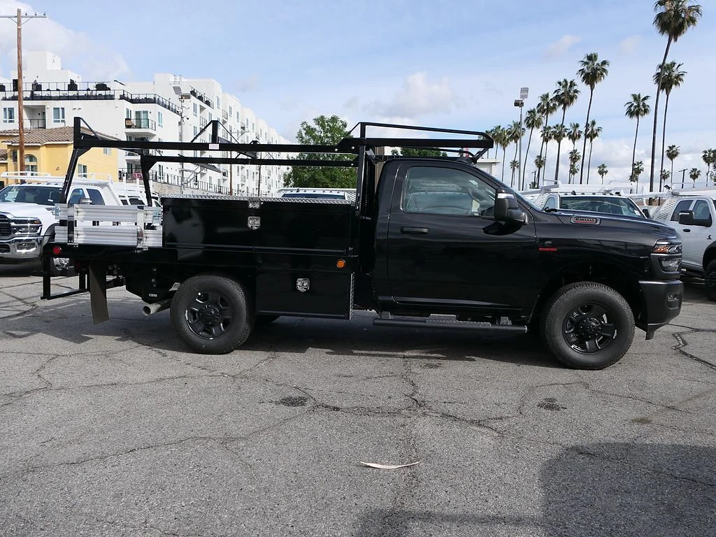 New 2026 Diamond Black Crystal Pearlcoat RAM Tradesman image 2