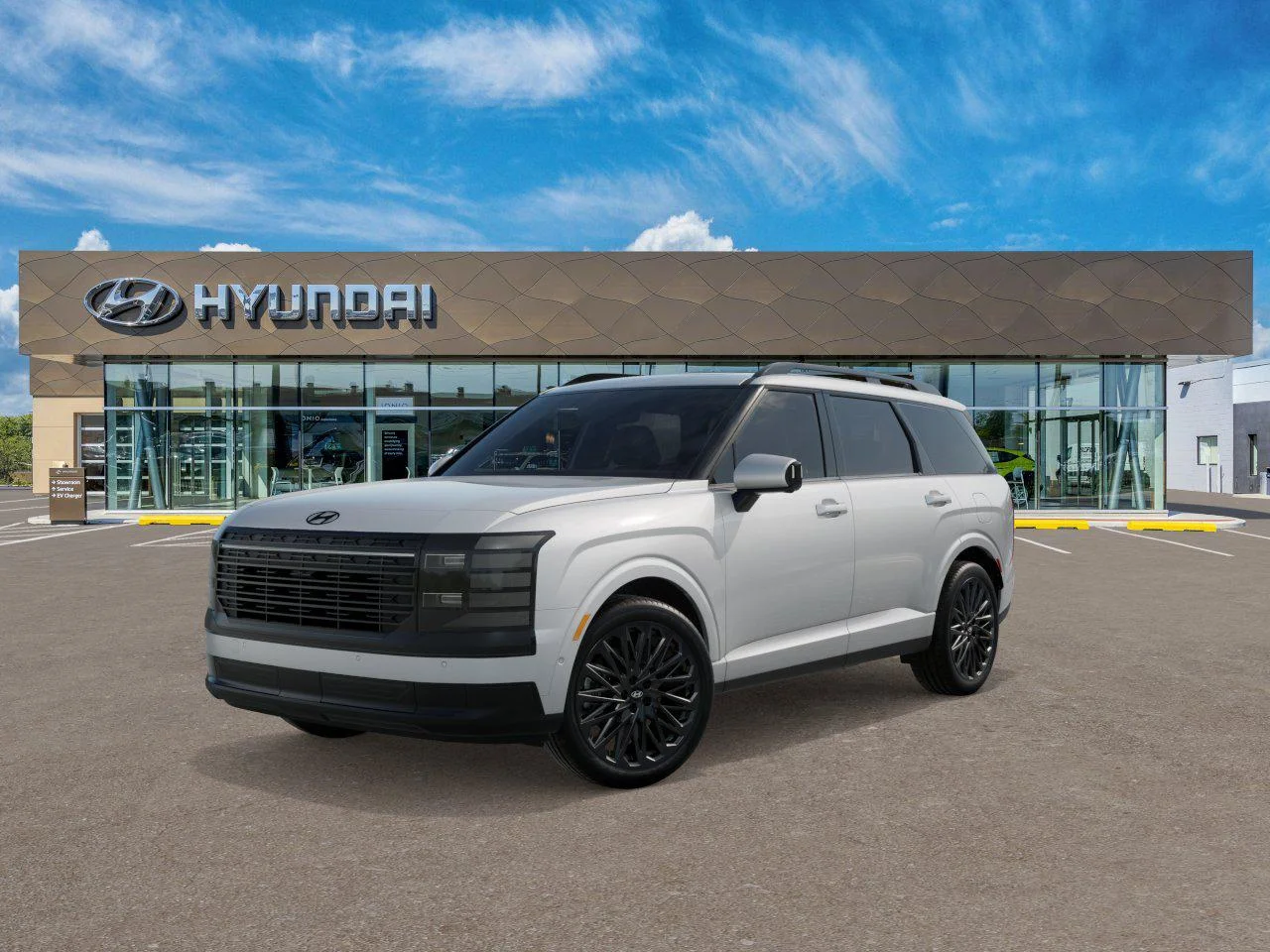 New 2027 Creamy White Pearl Hyundai Calligraphy image 1