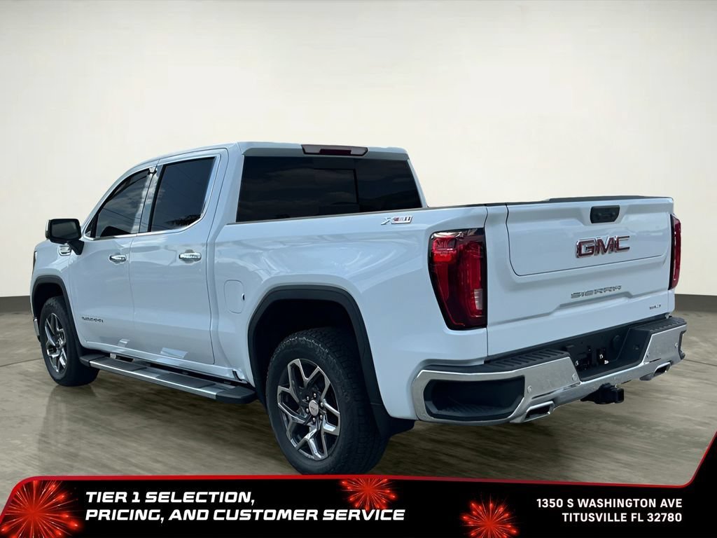 New 2026 Glacier White Tricoat GMC SLT image 5