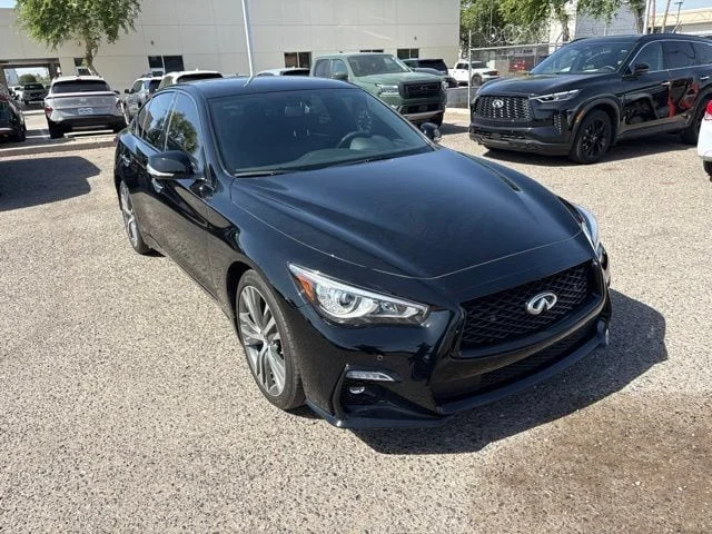 Certified Used 2023 Black Obsidian INFINITI Sensory image 2
