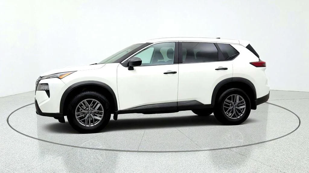 Used 2025 Glacier White Nissan FWD S image 8