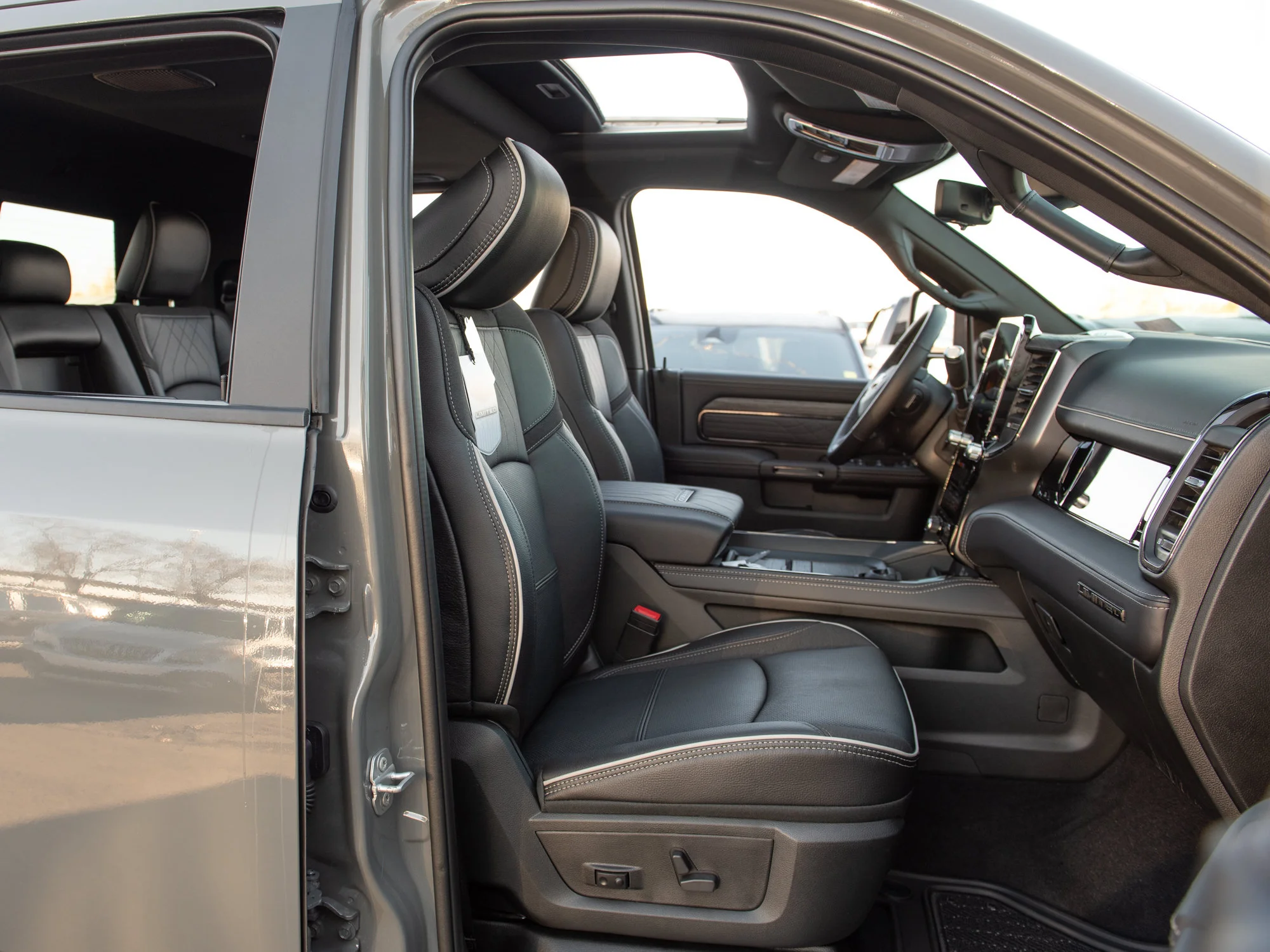 New 2027 Grey RAM Limited Night* Mega Cab 4x4, Sunroof, Passenger Screen, Tow Tech-Plus Group image 30