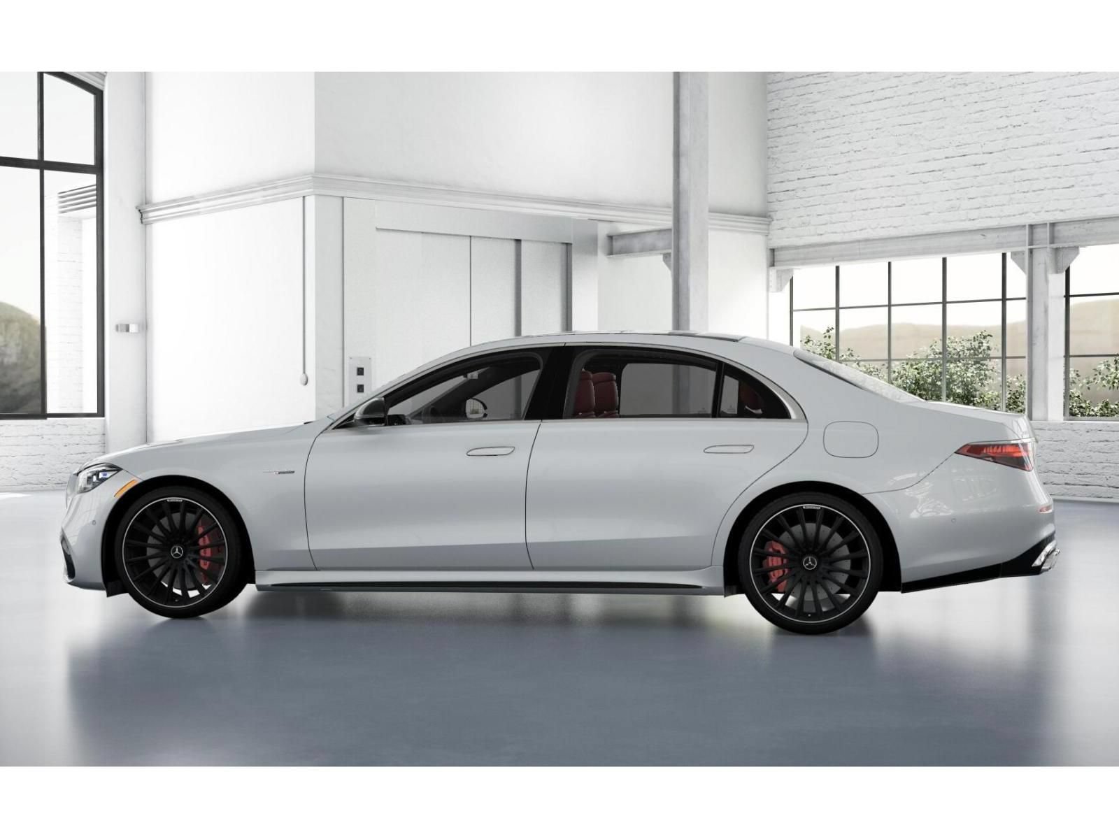 New 2026 MANUFAKTUR Moonlight White Metallic Mercedes-Benz S 63 E AMG® image 79
