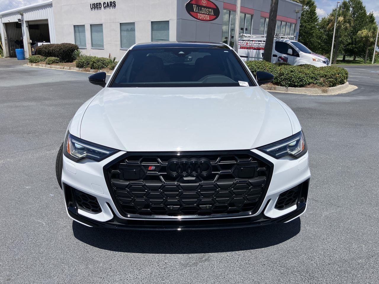 Used 2025 White (Glacier White Metallic) Audi Premium Plus image 8