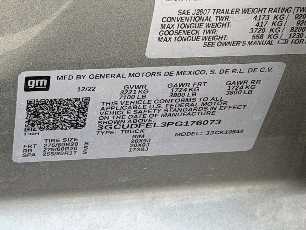 Certified Used 2023 Gray Chevrolet LT Trail Boss image 36
