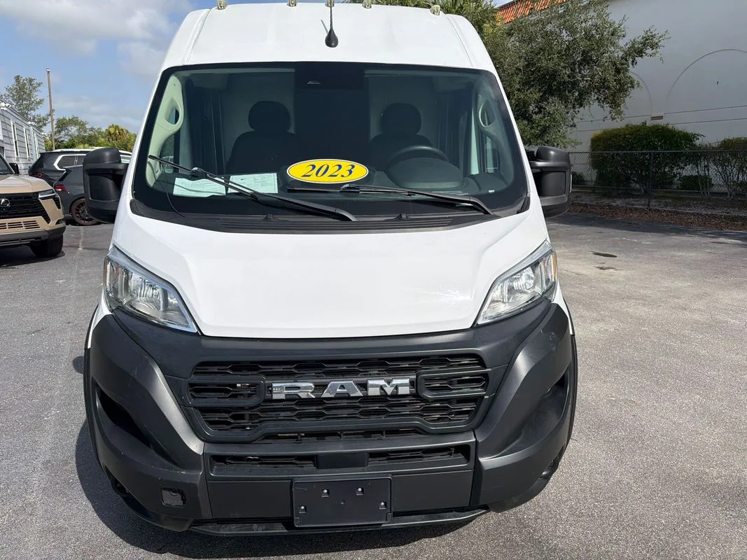 Used 2023 White Ram Cargo Van High Roof 159" WB image 16