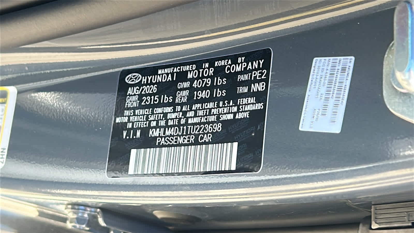 New 2026 Ecotronic Gray Hyundai Blue image 30