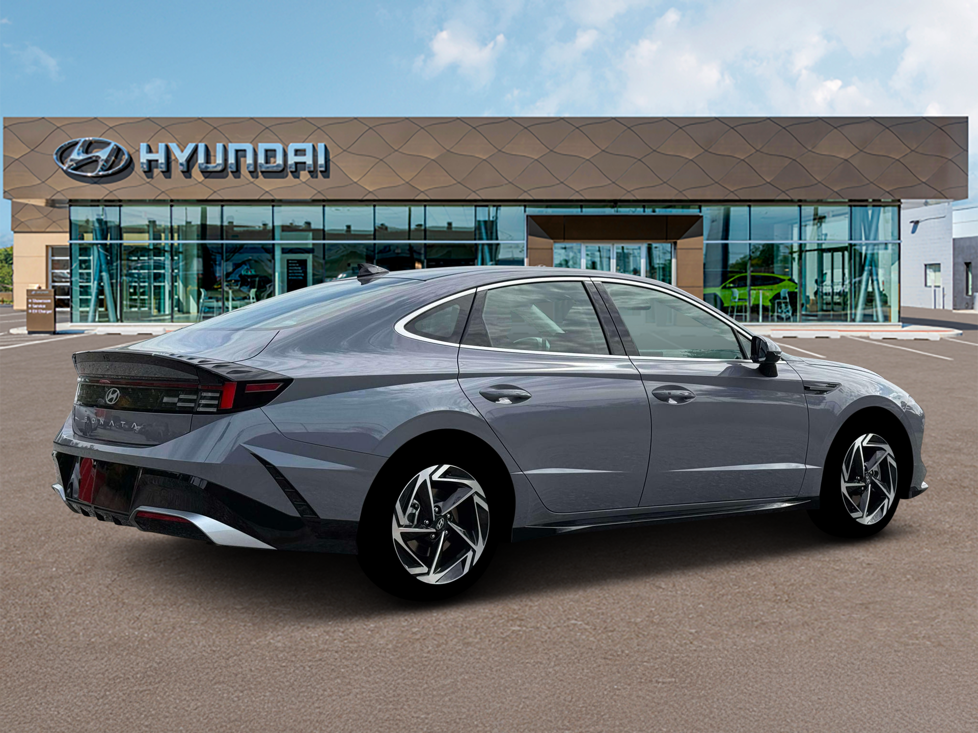 New 2026 Transmission Blue Hyundai SEL Sport image 8