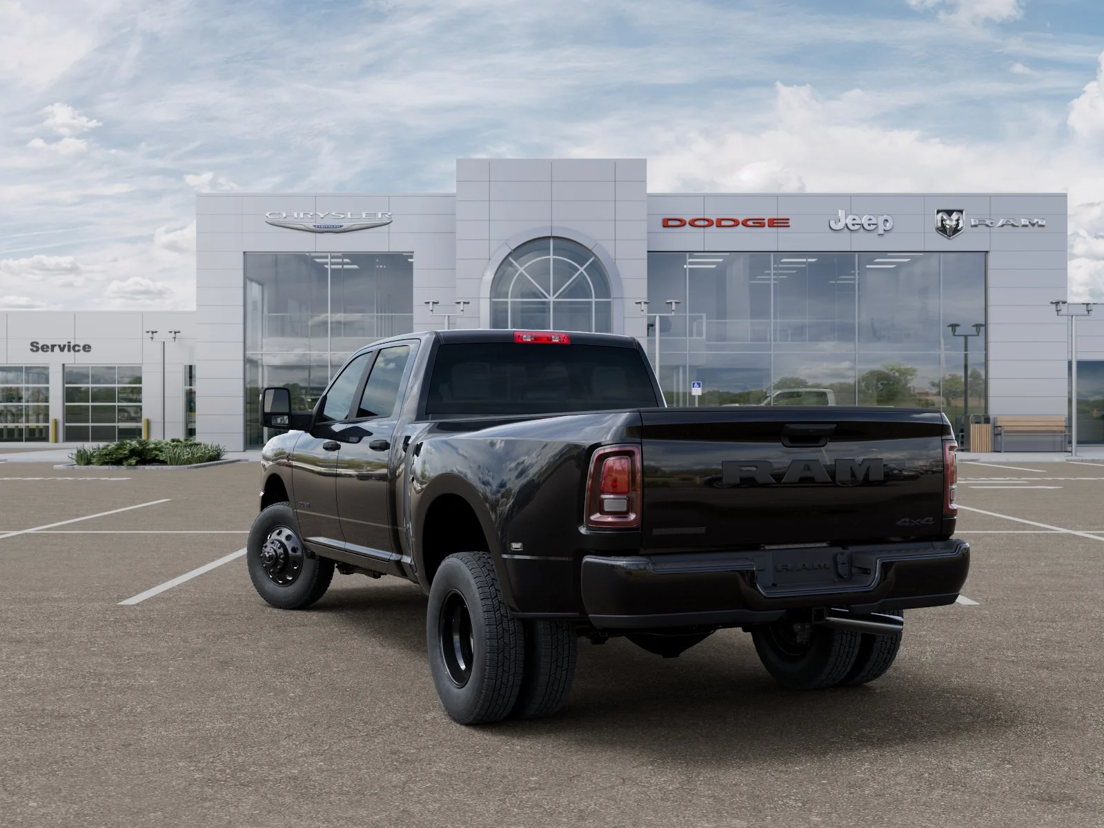 New 2026 Diamond Black Crystal Pearlcoat RAM Big Horn image 29