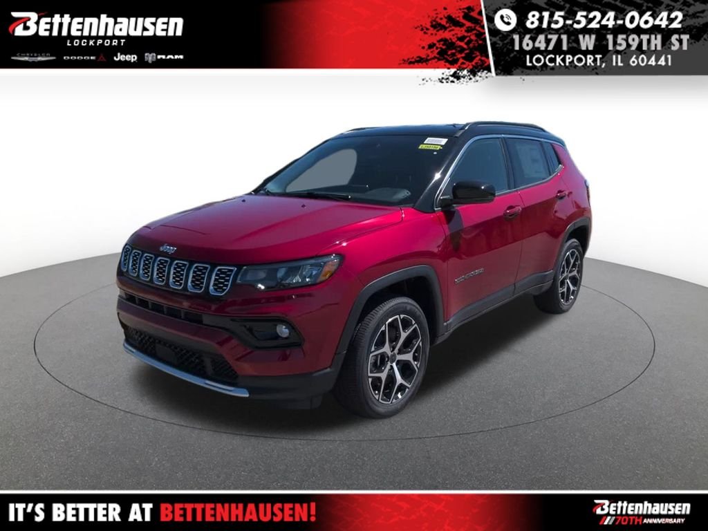 New 2026 Red Hot Pearlcoat Jeep Limited image 1