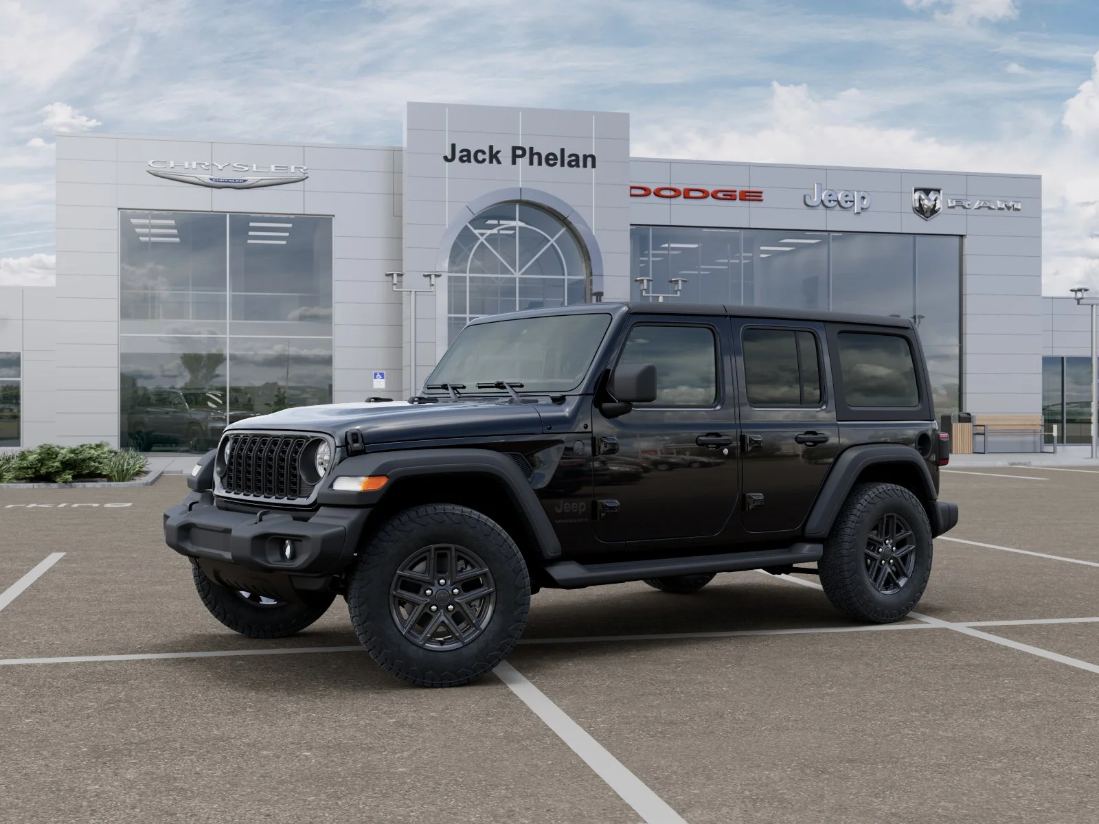 New 2026 Black Clear-Coat Exterior Paint Jeep Sport S image 28