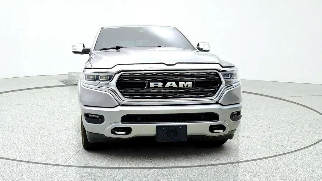 Used 2021 Billet Silver Metallic Clearcoat Ram Limited 4x4 Crew Cab 5