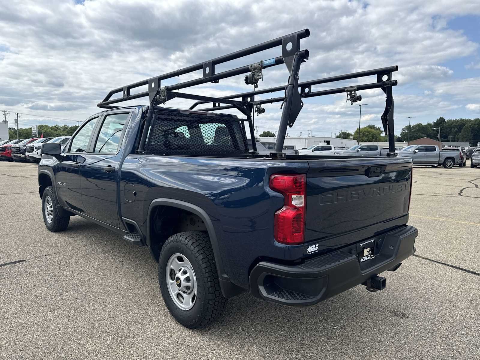 Certified Used 2023 Northsky Blue Metallic Chevrolet WT image 4