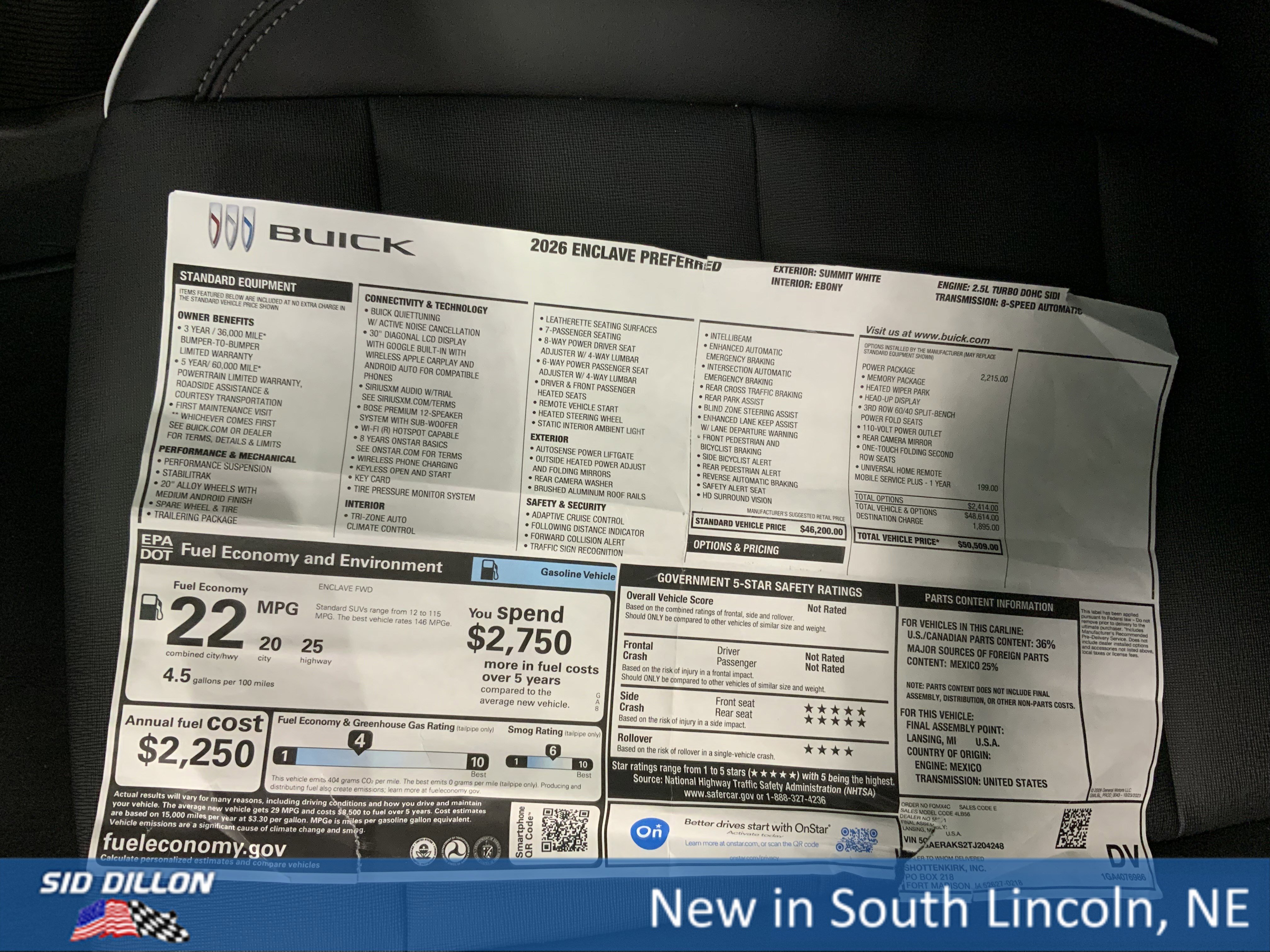 2026 Buick Enclave Preferred - Photo 13