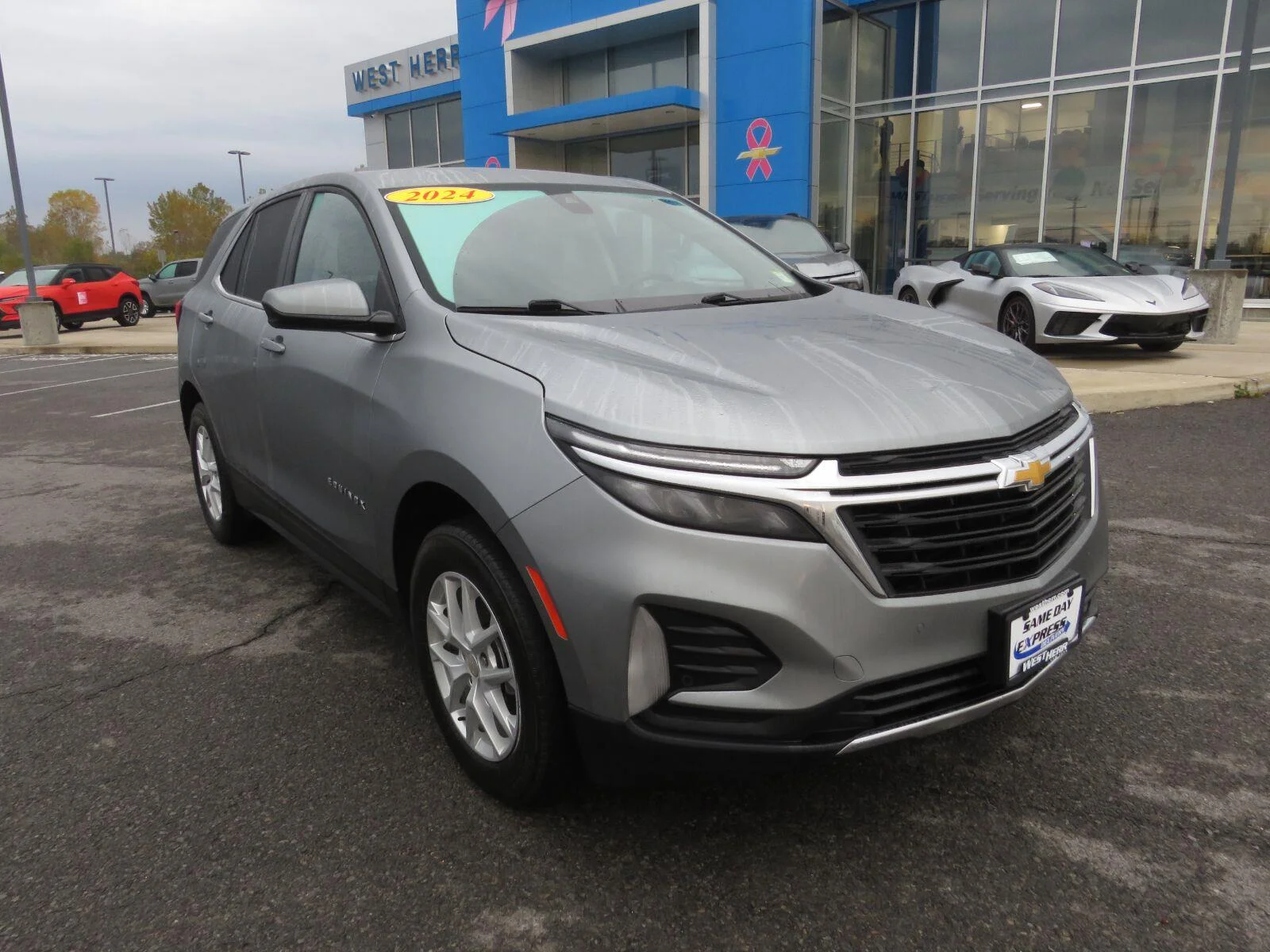 Used 2024 Sterling Gray Metallic Chevrolet LT image 2