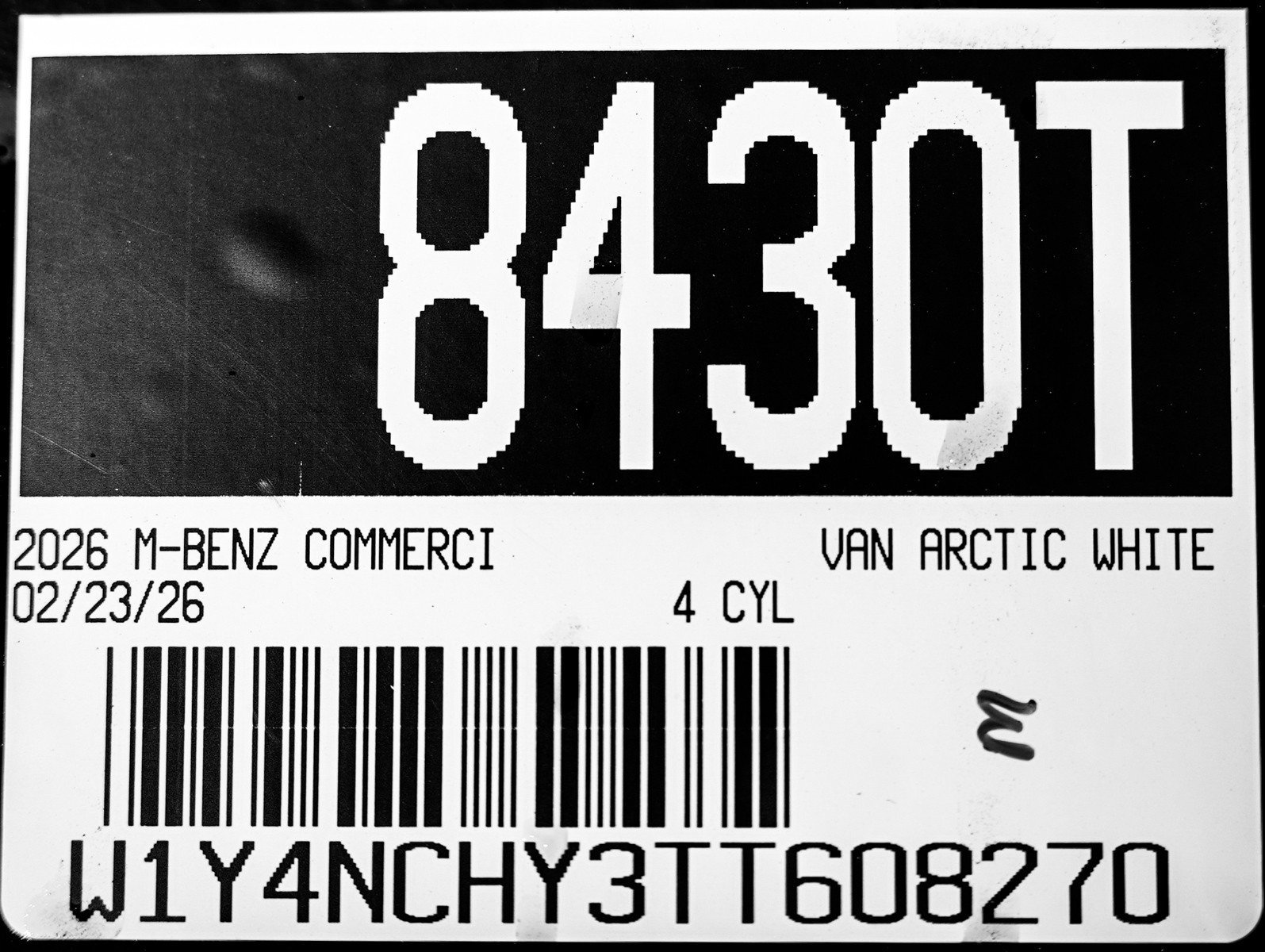 New 2026 Arctic+White Mercedes-Benz 2500 High Roof I4 Diesel HO 170 RWD image 26
