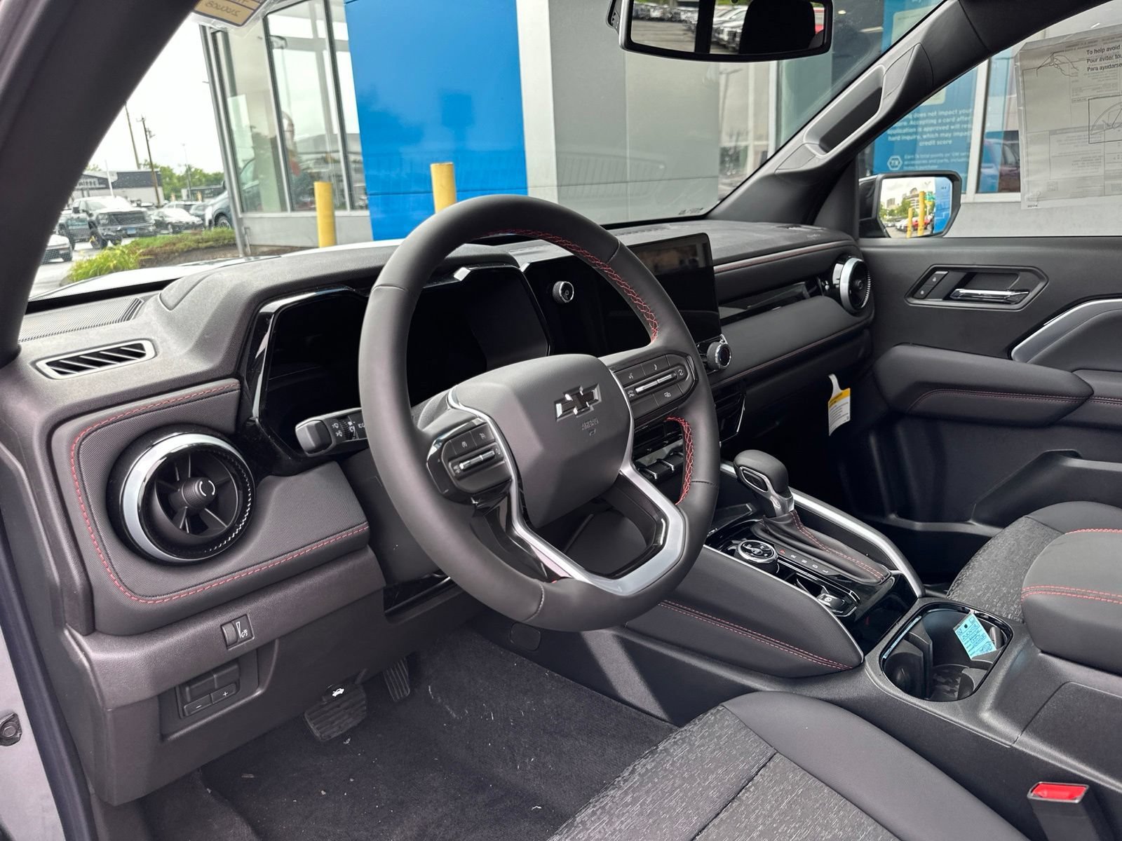 New 2026 Sterling Gray Metallic Chevrolet Z71 with 20in Black Wheels - Sunroof - Spray-On Bedliner image 21