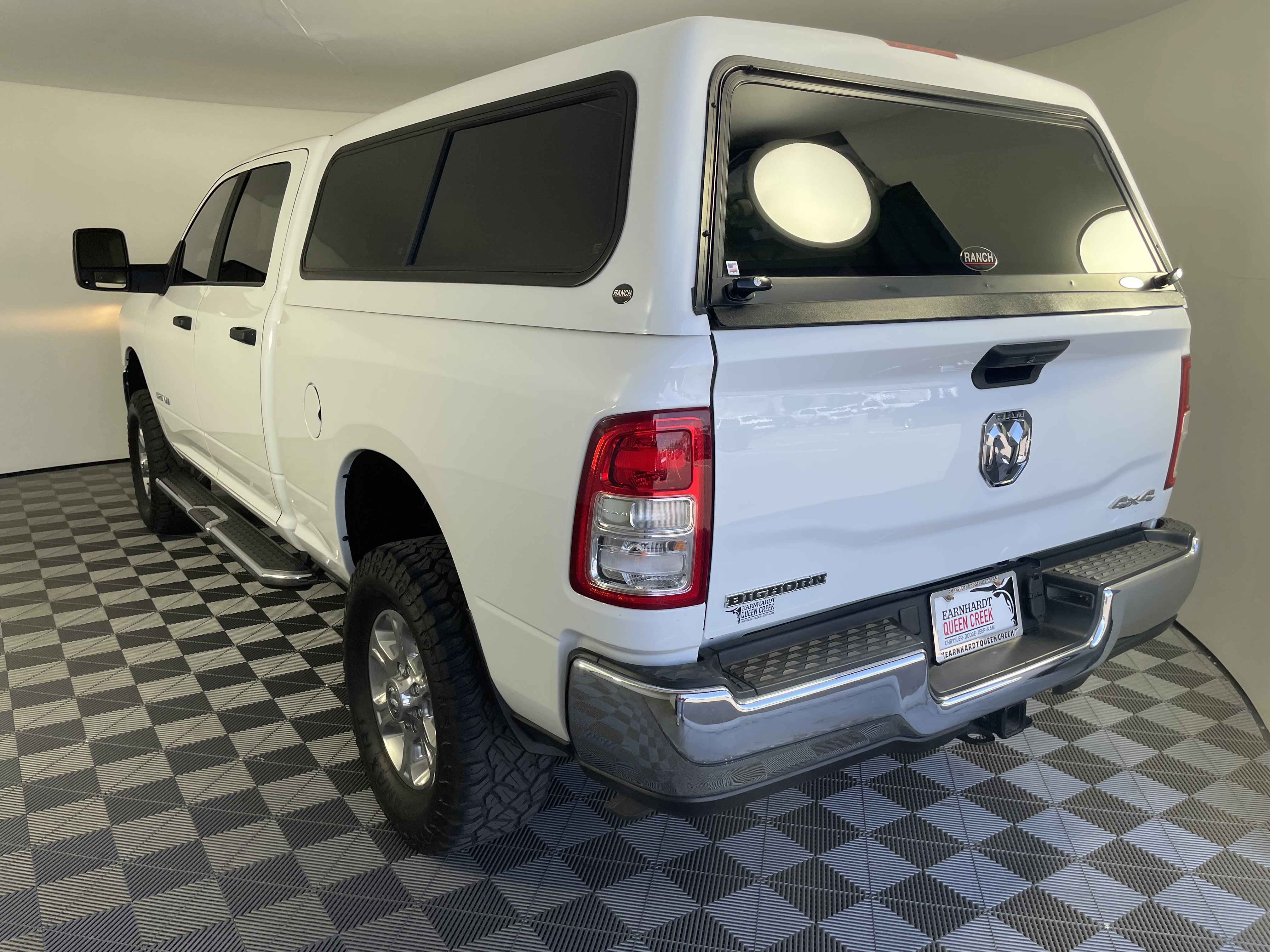 Used 2024 Bright White Clearcoat Ram Big Horn image 3