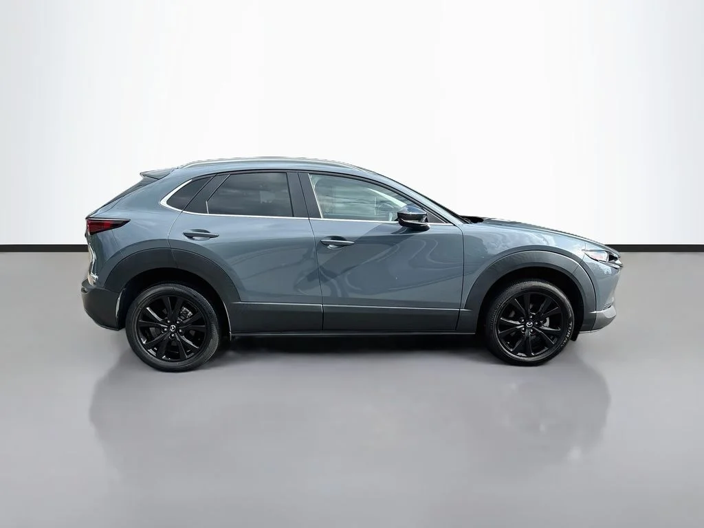 Certified Used 2022 Gray Metallic Mazda 2.5 S Carbon Edition image 8