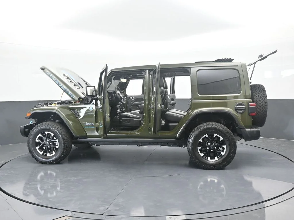 Used 2024 Sarge Green Clearcoat Jeep Rubicon 4xe image 82