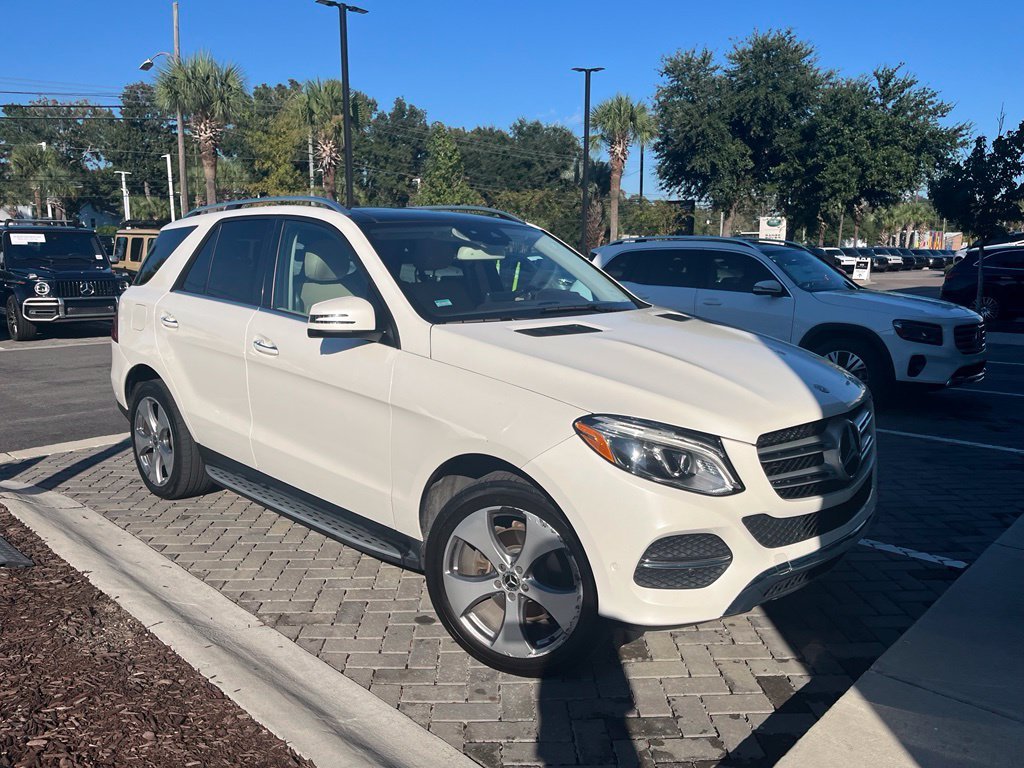Used 2018 White Mercedes-Benz GLE 350 image 4