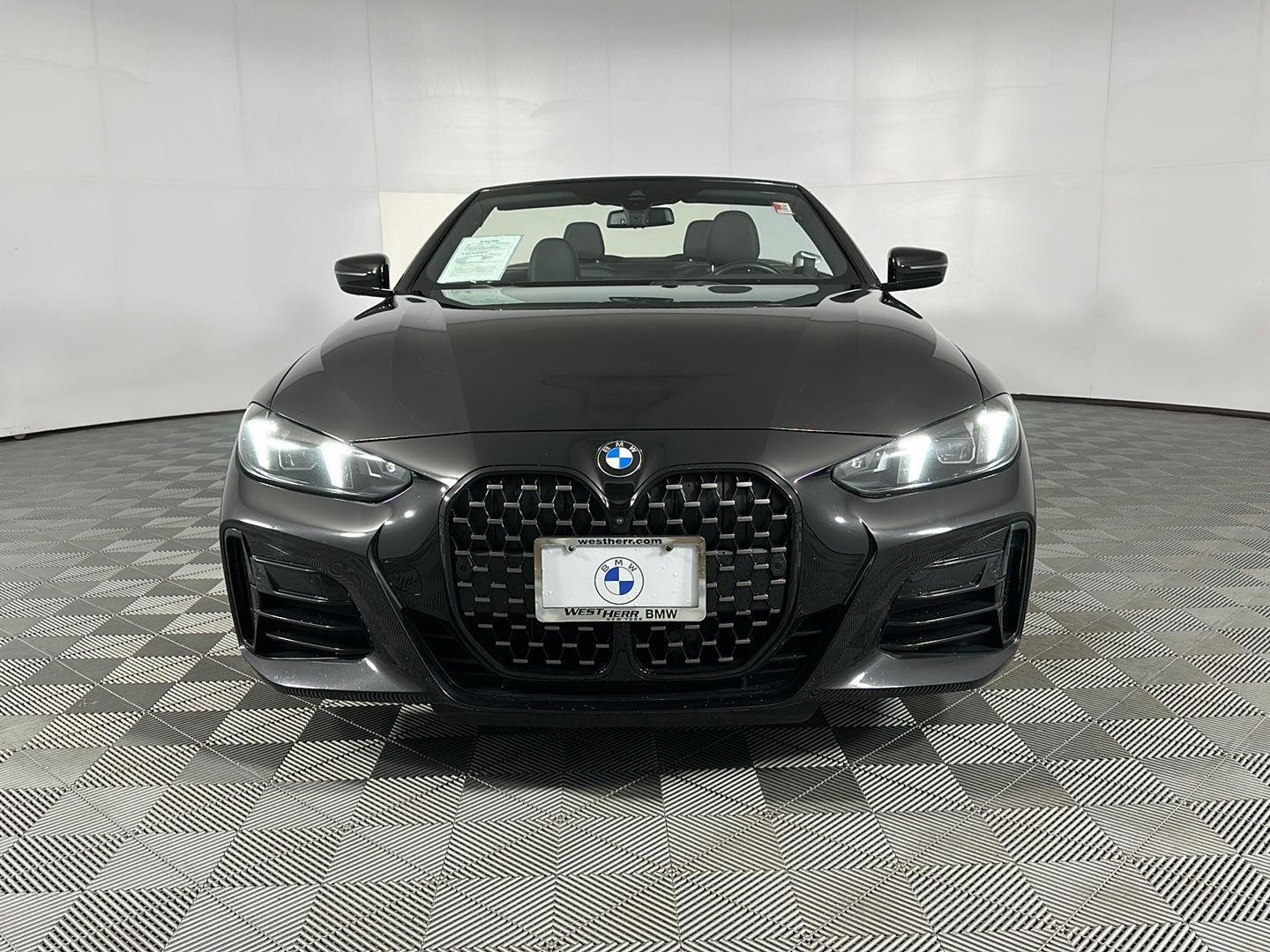 Used 2025 Black Sapphire Metallic BMW 430i xDrive image 3