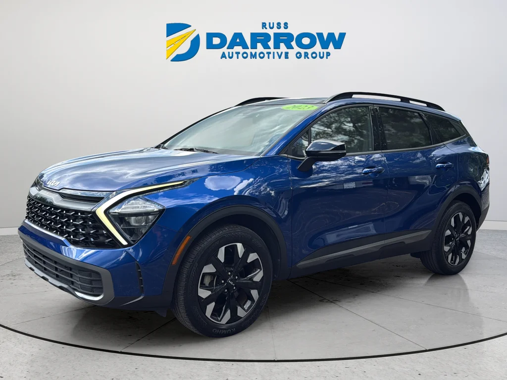 Certified Used 2023 Blue Kia X-Line image 1