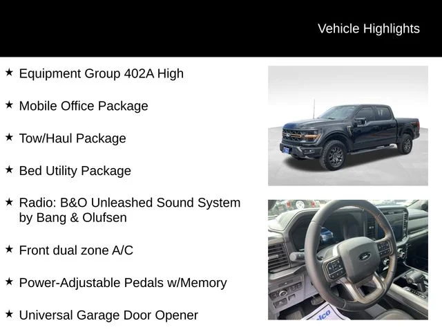 Used 2025 Black Ford Tremor image 8
