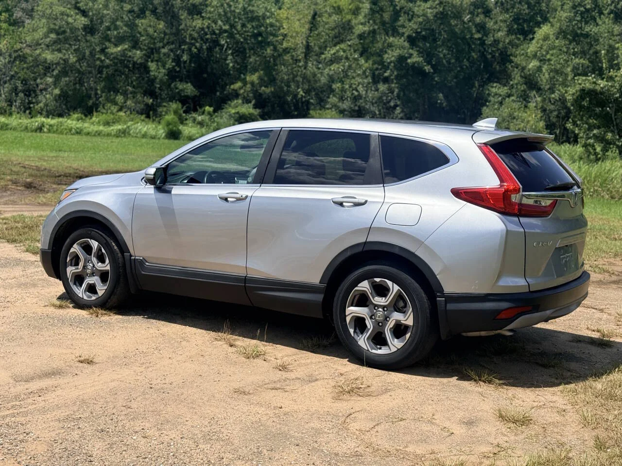 Used 2018 Silver Honda EX L 4dr SUV image 3