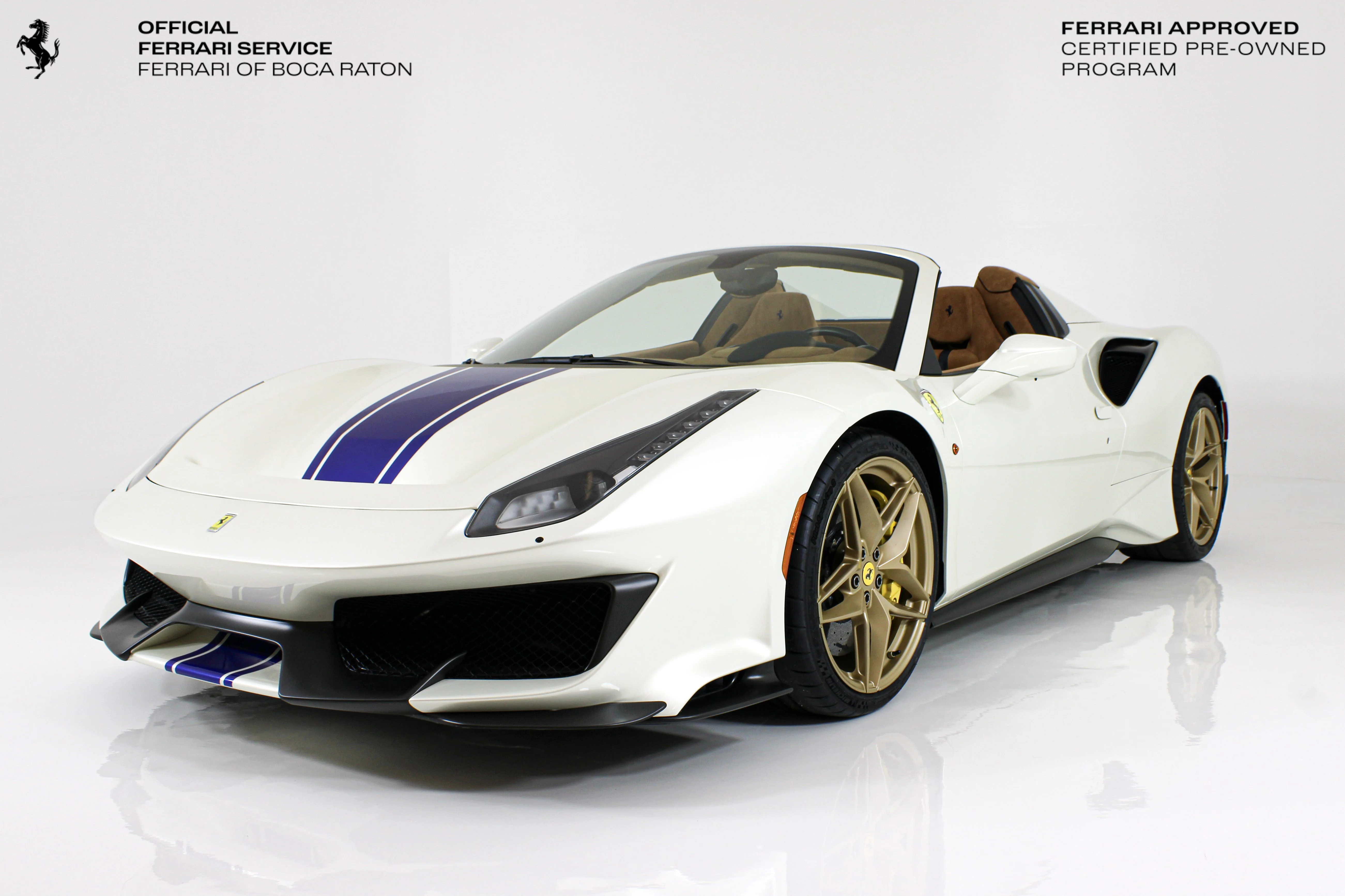 Certified Pre-Owned 2020 Ferrari 488 Pista Spider RWD 2D Convertible