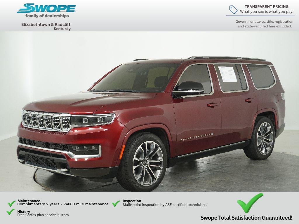 Used 2024 Velvet Red Pearlcoat Jeep Series III image 7