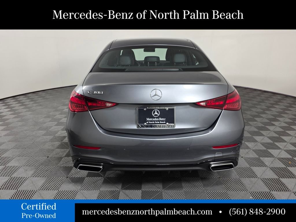 Certified Used 2025 Gray Mercedes-Benz C 300 image 5