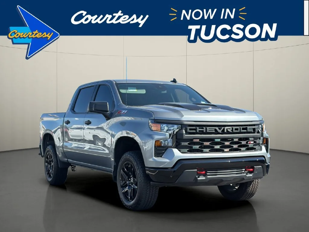 New 2026 Sterling Gray Metallic Chevrolet Custom Trail Boss image 1