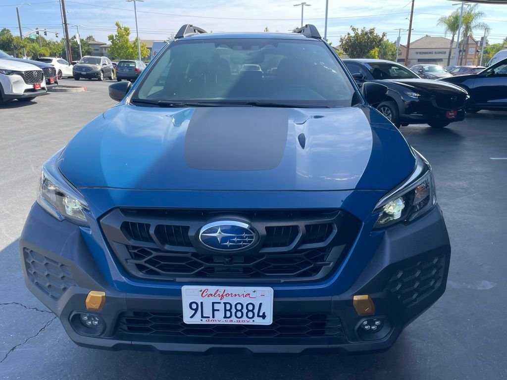Used 2024 Blue Subaru Wilderness image 2