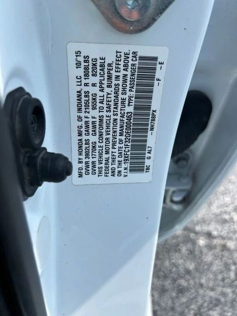 Used 2016 White Honda EX-T image 18