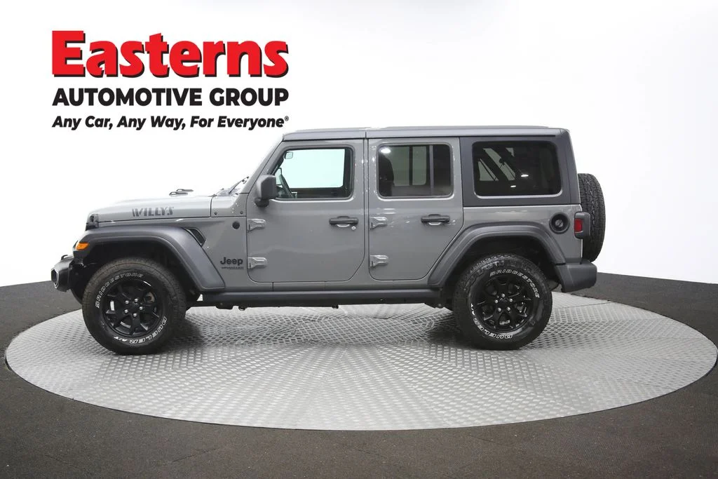 Used 2021 Gray Jeep Unlimited Willys image 57