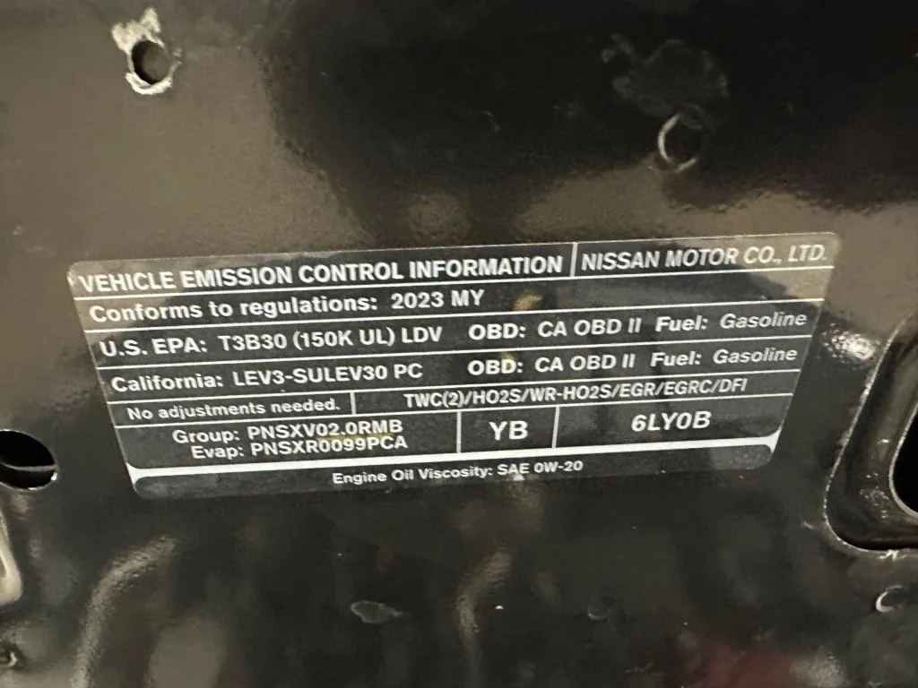 Used 2023 Super Black Nissan SR image 37